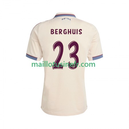 Maillot de Foot Ajax Amsterdam Steven Berghuis 23 Troisième 2025-26 Maillot de Foot Ajax Amsterdam Steven Berghuis 23 Troisième 2025-26